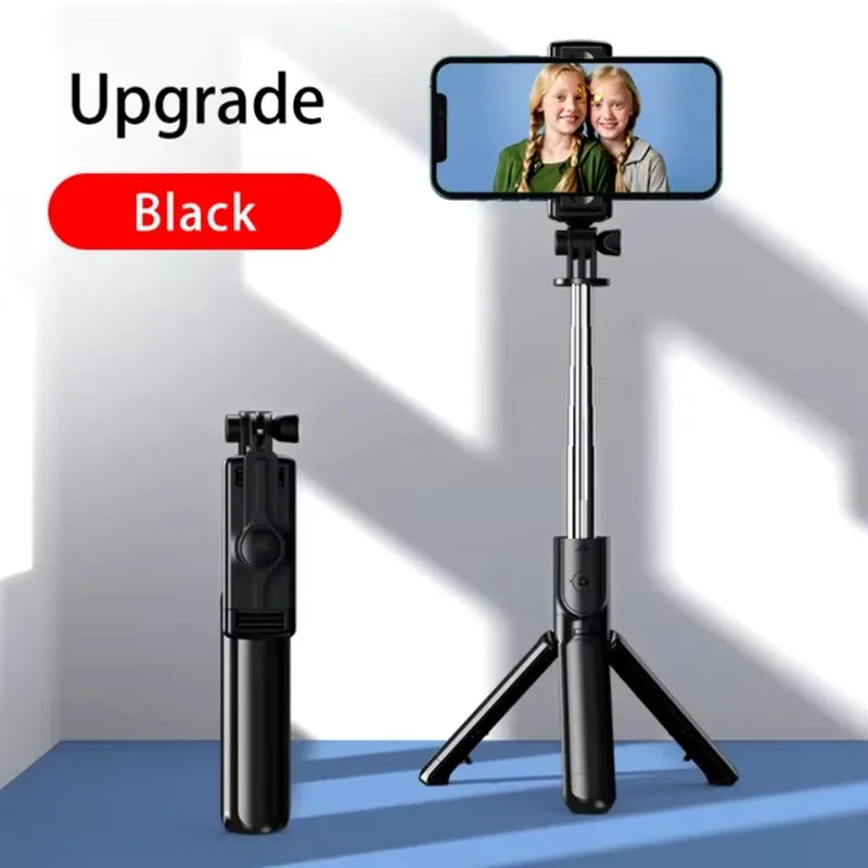 Roreta Wireless Selfie Stick Tripod Stand Bluetooth Remote Extendable Tripod for iPhone Mobile Phone Tiktok Live Streaming