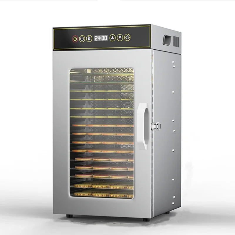 Premium 18 Layers Stainless Steel Food Dehydrator for Commercial  Home Use Adjustable Efficient Drying for Fruits Meat Herbs