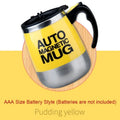 New Self Stirring Coffee Mug USB Rechargeable Stainless Steel Auto Mixing Blender Cup for Home Office Christmas Birthday Gift