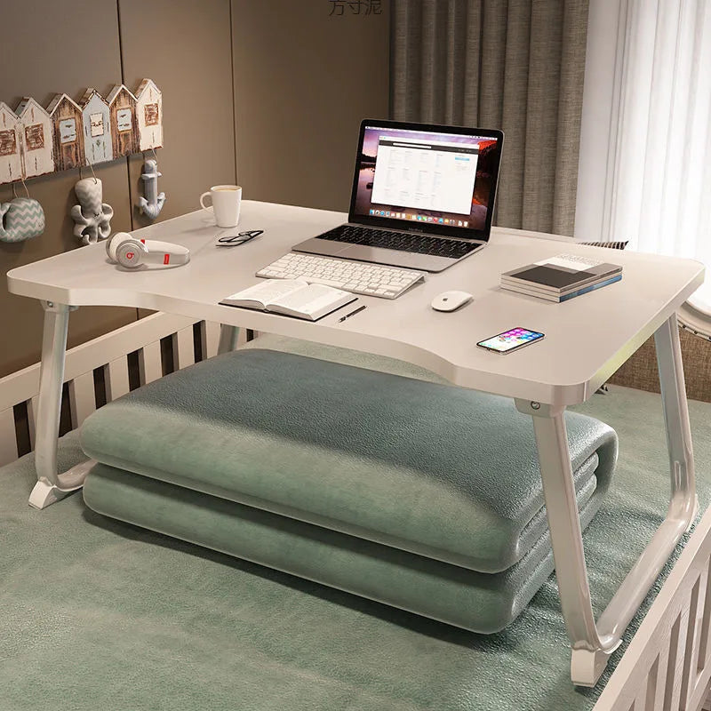 Computer Desk Bedroom Folding Table Student Dormitory Study Lightweight  Bed Desk Mesa Ordenador Escritorio Office Furniture
