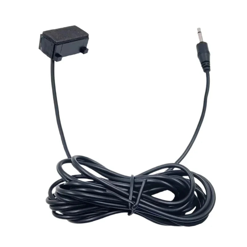 Car Audio Clip Microphone 3.5mm Jack Plug Wired External Mini Mic Overhead Console For Aftermarket Android Multimedia