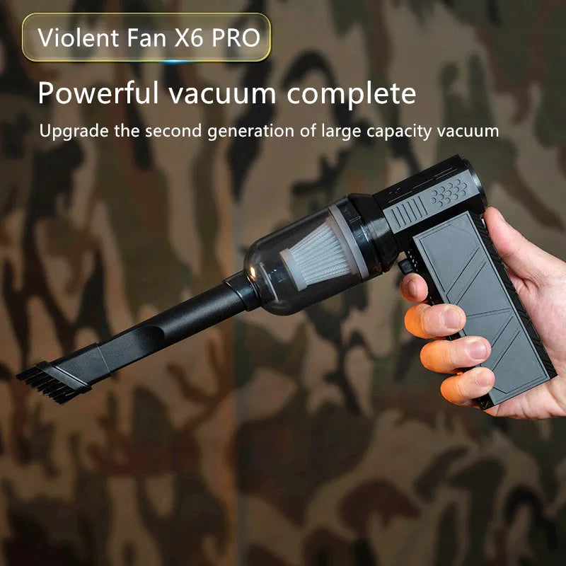 200000RPM Strong Air Blower X6/X6Pro Turbo Fan Blower Brushless Turbo Jet Fan Wireless Car Vacunm Cleaning Dust Leaves Blowing