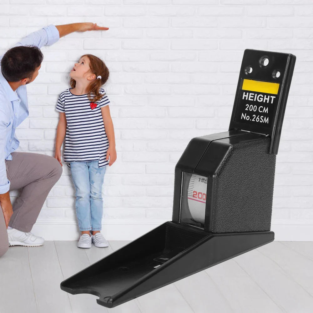 Measuring Tool 2 Meters Height Stature Meter Retractable Measuring Tape Ruler Metal Measuring Tool