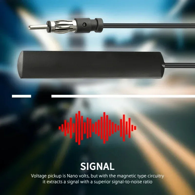 Car Radio FM Antenna ANT-309 Universal Car DAB Signal Amplifier Amplifier Radio Amplifier Car and Ship Signal Enhancement Device
