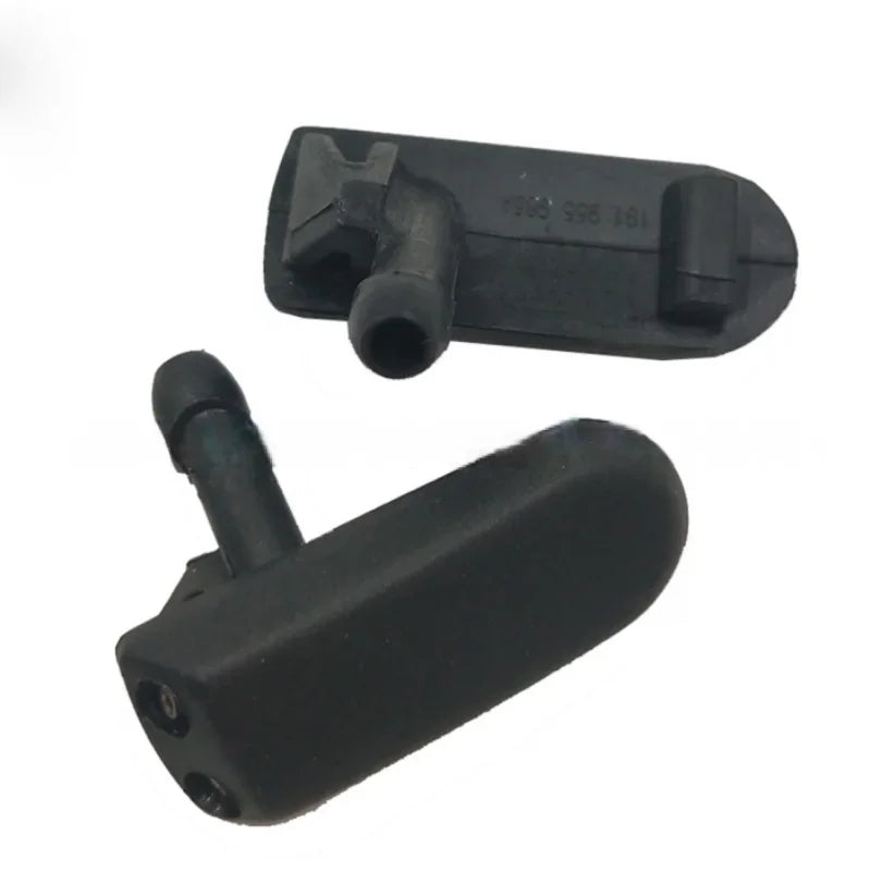 2x Front Windscreen Washer Jets Nozzle Water Sprayer For VW T4 Transporter Polo Jetta Golf Passat Golf MK2 MK3 OE# 191955985A