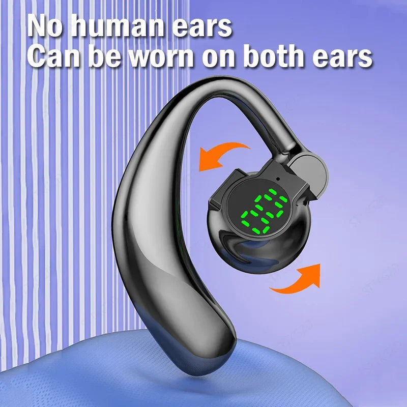 Wireless Bluetooth Headphones Full Open Headset Air Conduction Ear Hook Earphones Handsfree Noise Canceling Audifonos Sports