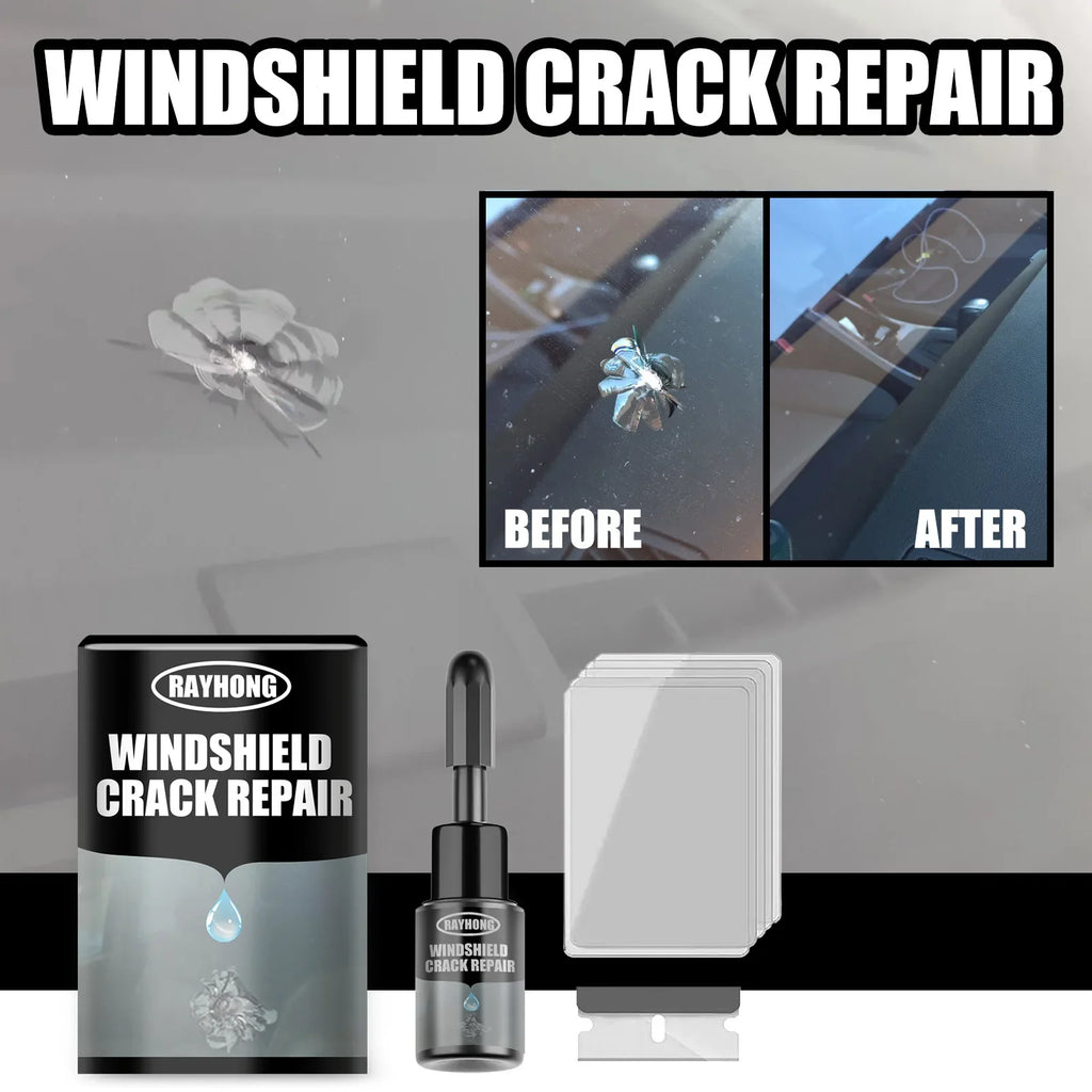 20ml Windshield Crack Repair Fluid DIY Car Window Repair Resin Glass Curing Glue Auto Windscreen Scratch Crack Restore Fluid