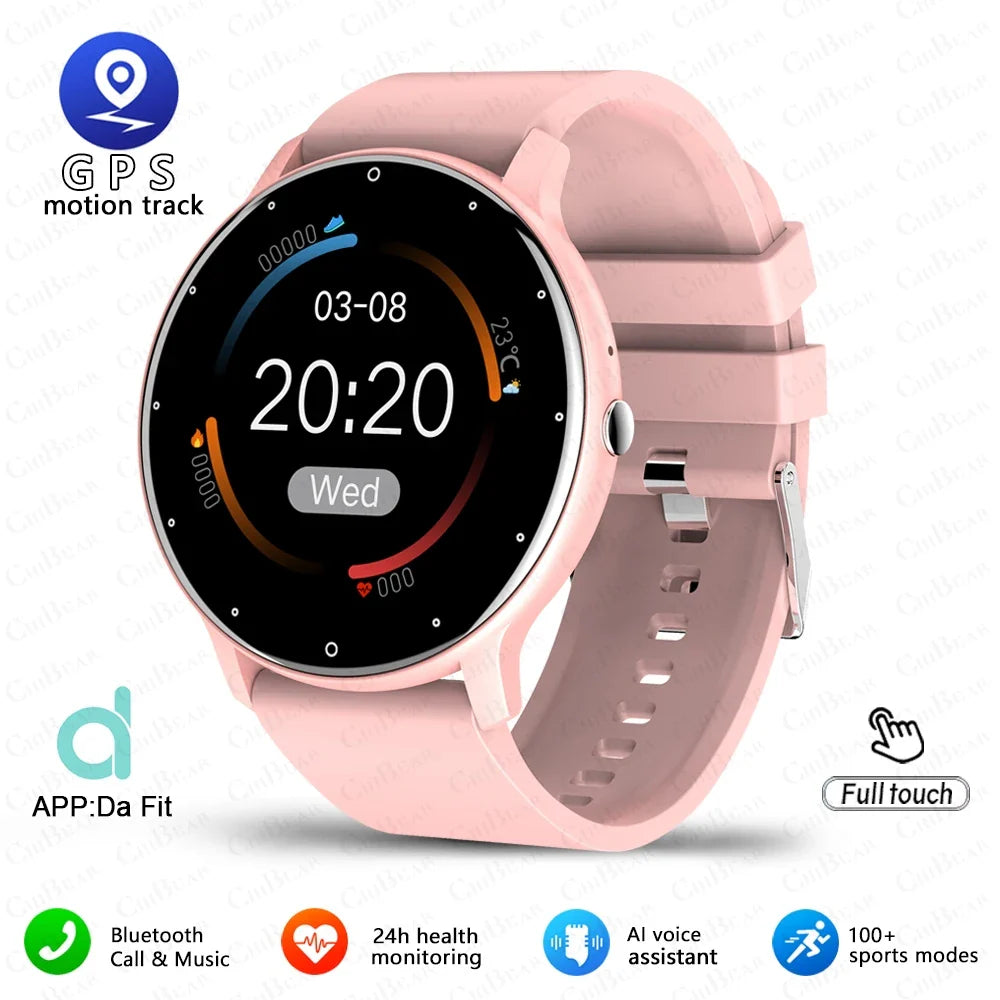 2026 New Ultra-Slim Smart Watch Men 100+ Sports Modes Heart Rate Monitoring AI Voice Assistant Bluetooth Call Smartwatches