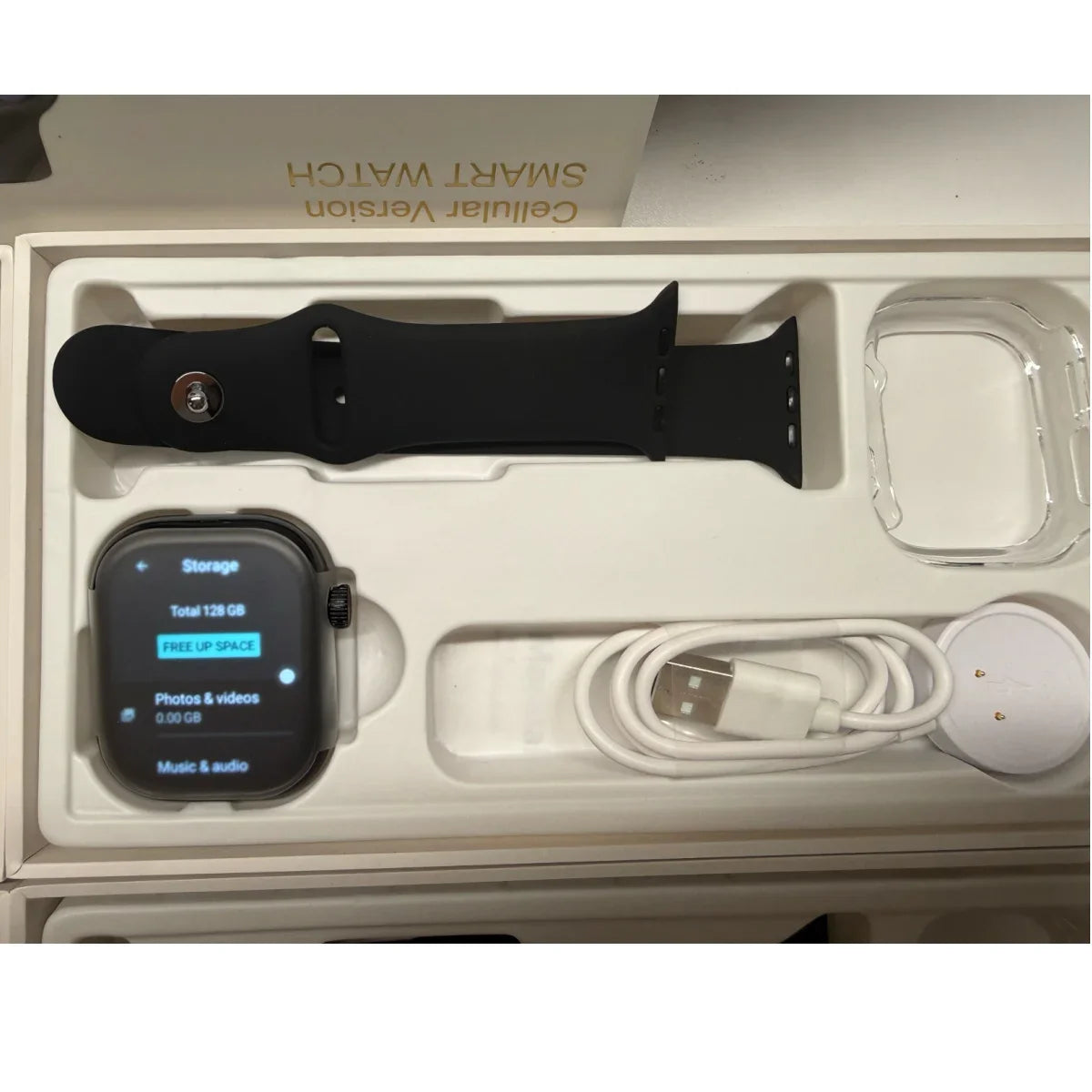 CD99 watch X 5G smartwatch 2.29inch AMOLED 5G LTE smart watch with 180 ° rotary camera GPS WiFi SIM card slot health monitoring