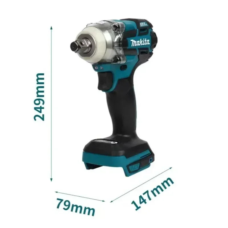 Makita DTW285 Brushless Electric Wrench Wrench Cordless 320N.M Impact Tool Power Tools Rechargeable For Makita 18V Battery