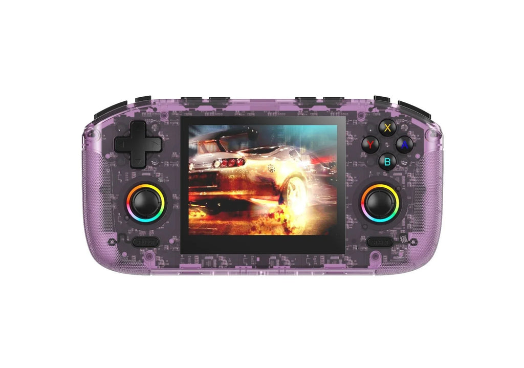 RK35H Handheld Game Console Retro Gaming Console Preloaded Classic Games with Multiple Emulators 3.5 Inch 4K HD IPS Screen