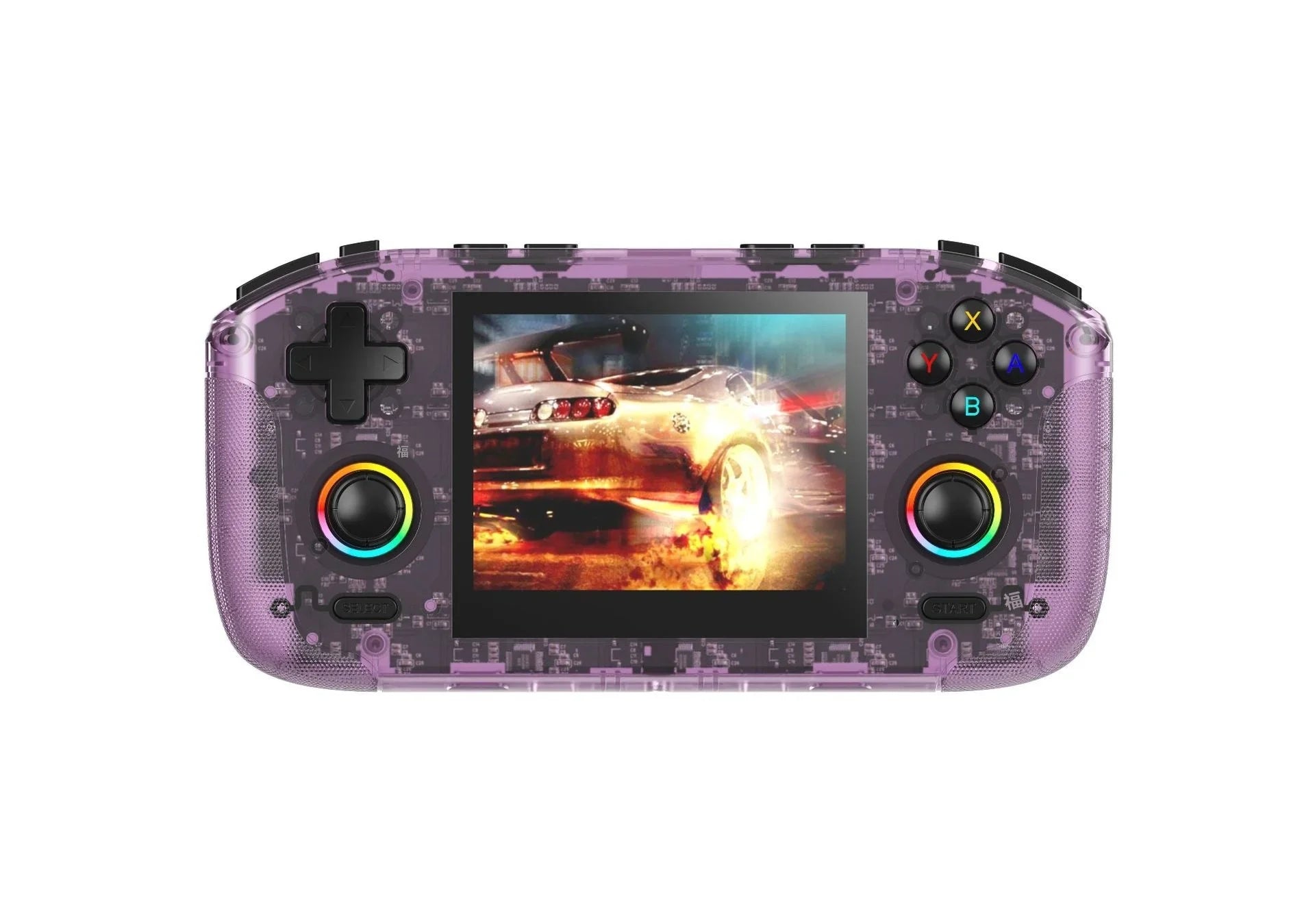 RK35H Handheld Game Console Retro Gaming Console Preloaded Classic Games with Multiple Emulators 3.5 Inch 4K HD IPS Screen