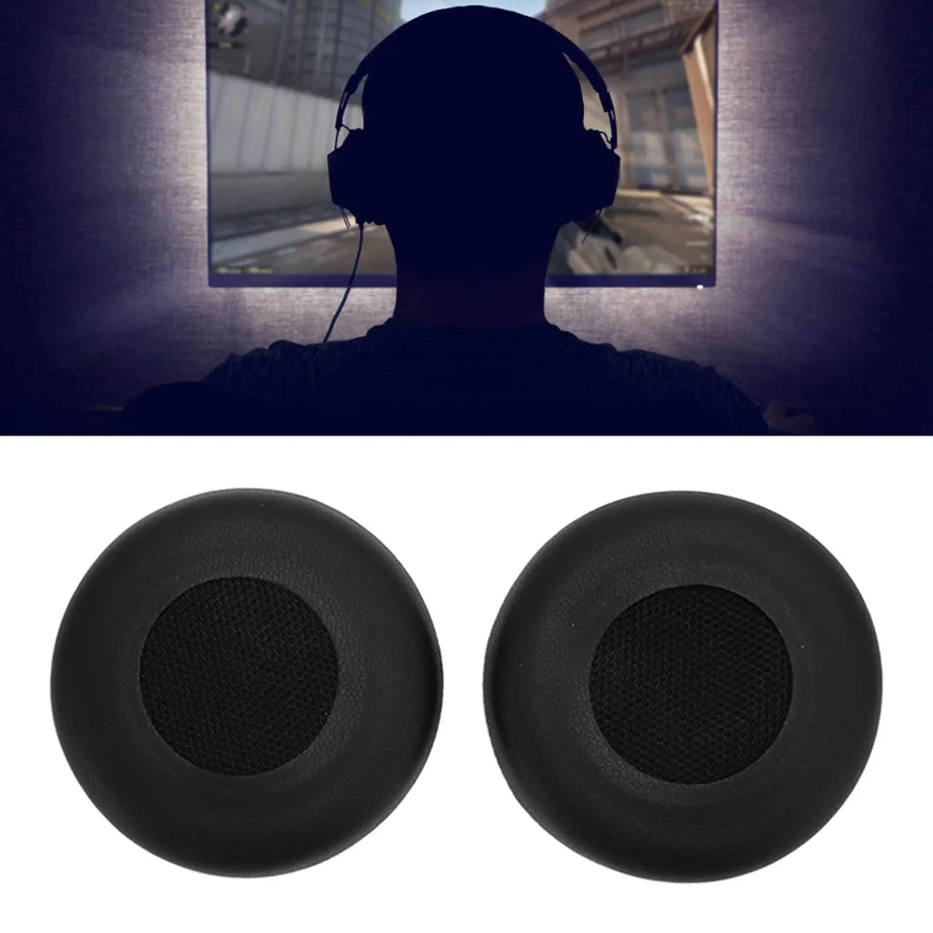 Replacement Earpads Professional Protein Leather Headphone Ear Cushions for Jabra Evolve 20 20se 30 30II 40 65 65+