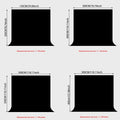 Portable black background fabric, suitable for photography, multifunctional and easy to install background fabric