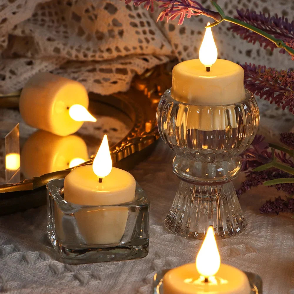Rechargeable LED Candles With Remote Control LED Candles For Room Decor Birthday Home Decor Festival Decoration Flameless Candle