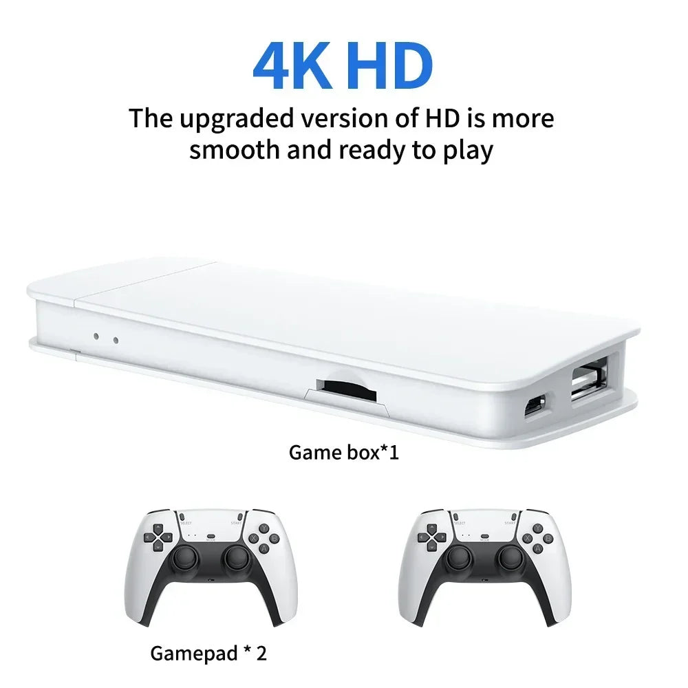 M15 Video Game Console 2.4G Wireless Dual Controller Retro TV Game Stick 20000 Classical Games Two Player Game Console
