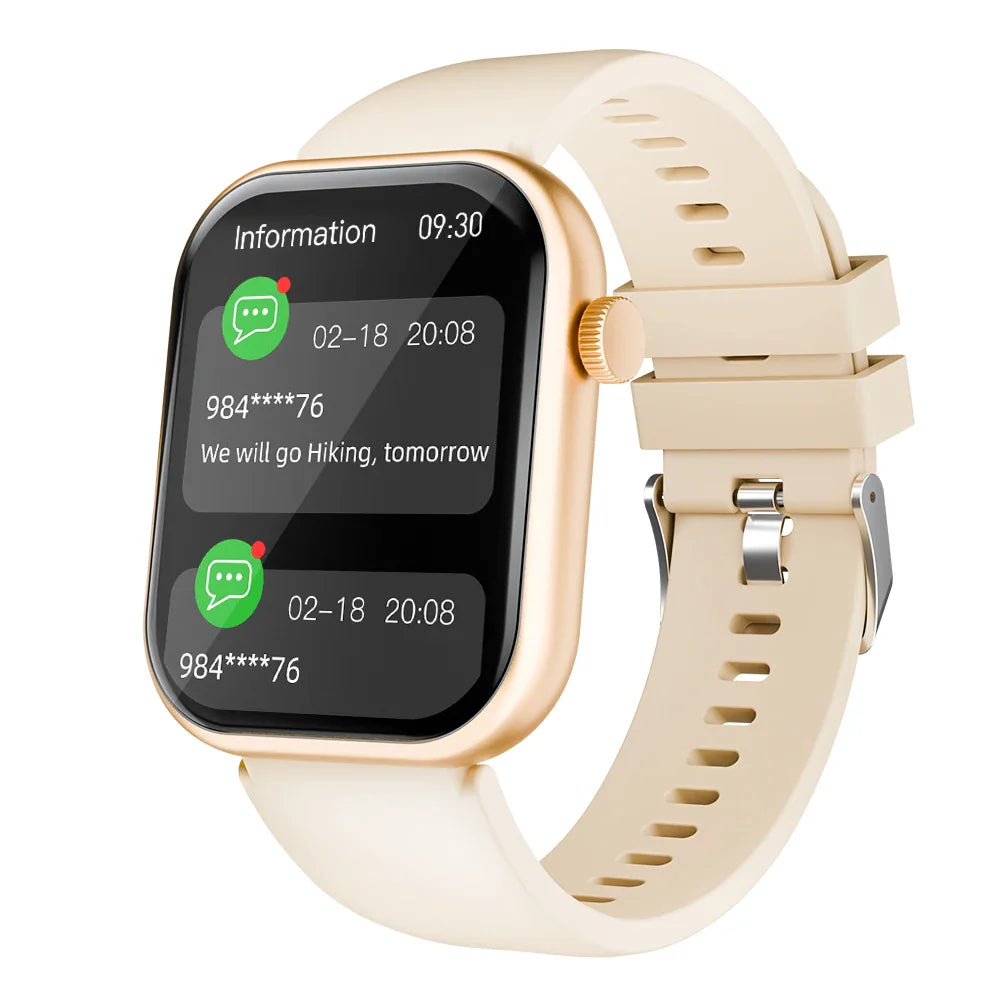 1.83“ Sports Smart Watch Men Women Call Answer Information Heart rate Blood oxygen Step for iphone Android Fitness Tracker Watch
