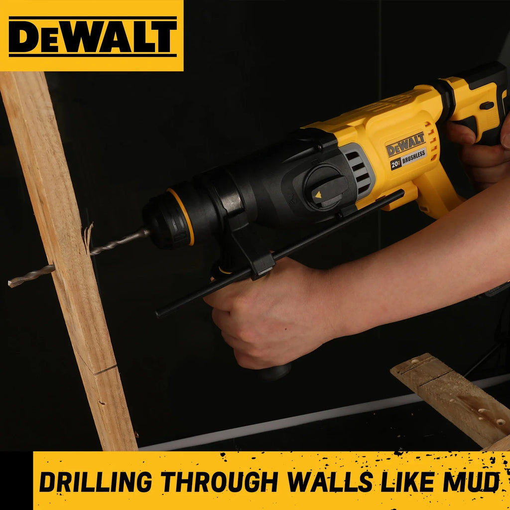 DEWALT DCH263 20V Brushless Wireless Hammer SDS Handle in D Rotary Electric Hammer Concrete Wall Drill Hole Power Tools