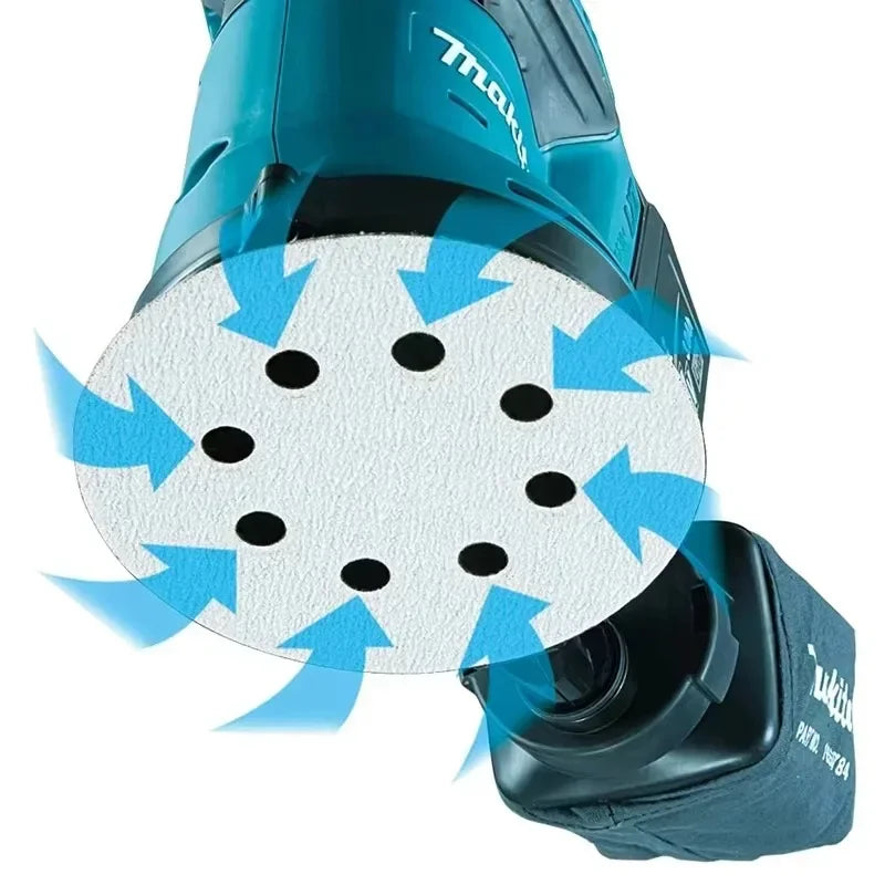 Makita DBO180Z 18V Brushless Cordless Rechargeable Disc Random Orbital Sander Woodworking Sanding Putty Polishing Bare Tool