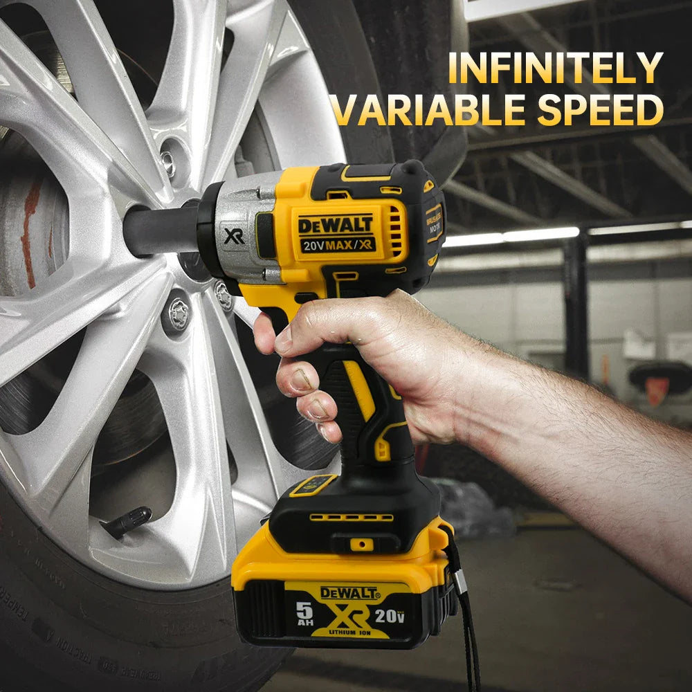 Dewalt DCF880 Cordless Electric Brushless Wrench Impact LED Light 3250RPM 205N.m Wireless Power Tool for Home Improveme