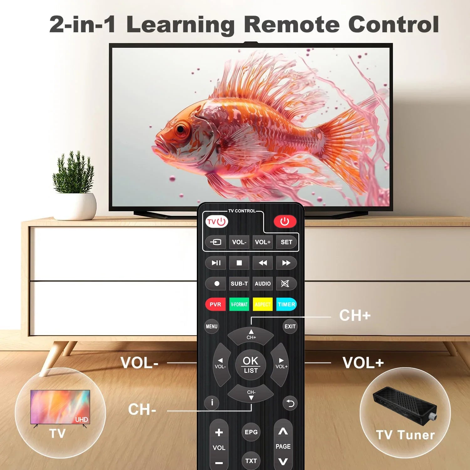 DLUXURY ATSC Mini Digital TV Converter Box HD FTA ATSC Tuner USB Multimedia PVR Recording EPG TV Receiver