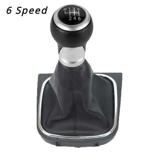 Car Gear Shift Knob Stick Knob HandBall Lever Shifter 5 6 Speed For Volkswagen VW Golf 5 6 MK5 MK6 R32 GTI 04-09 Scirocco(2009)