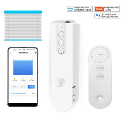 Tuya Smart Blind Motor USB Wifi  Automatic Electric Roller Shutter Shadows App Control Lifting Curtain Opening Closing Driver