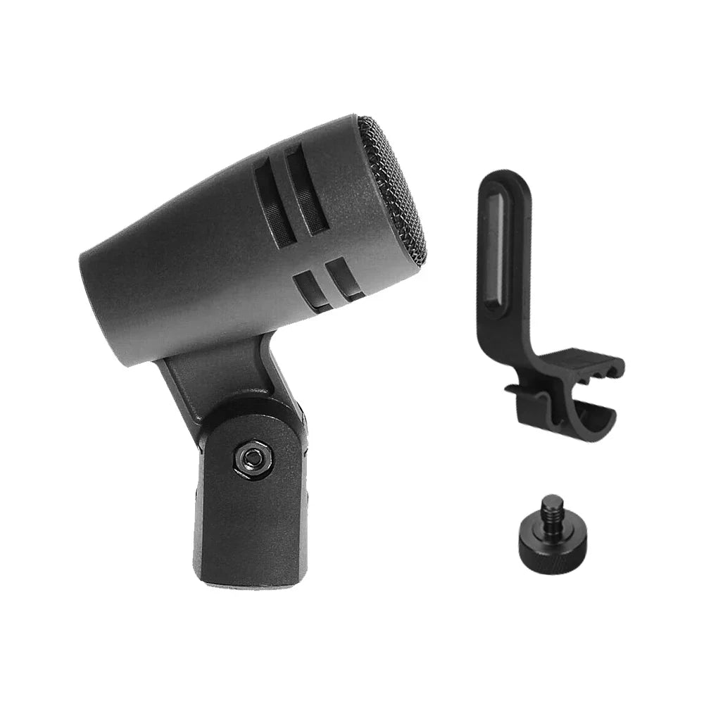 E604 Tom Snare Evolution Series Cardioid Instrument Wired Drum Microphone With Clip Arm Mount for Professional Recording