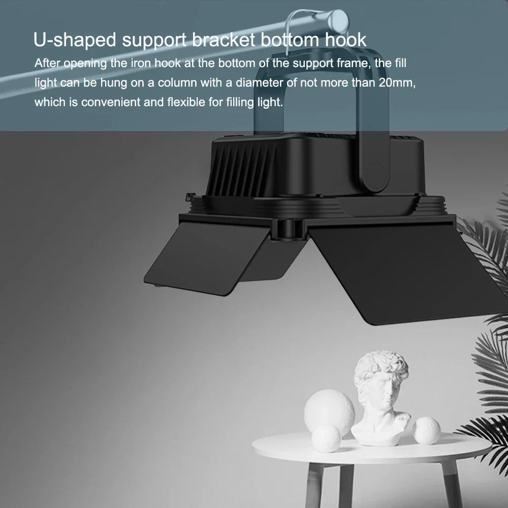 30W LED Video Light 2500K-9000K Photography Lights Fill Lamp With Magnetic Outdoor Lighting
