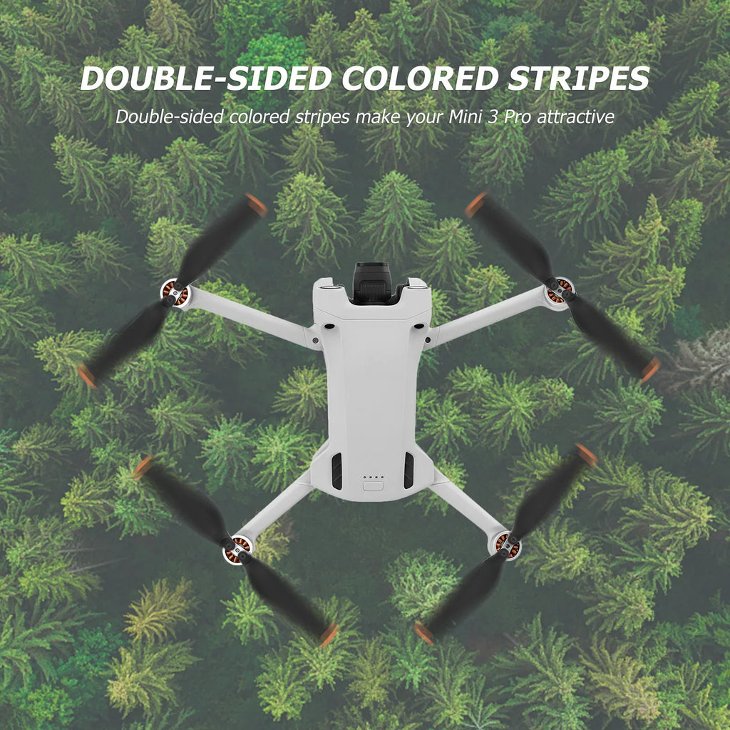 8X Precise&Flexible Propellers for DJI Mini 3/3 Pro Props Blade Replacement Light Weight Wing Fans Spare Parts Drone Accessories