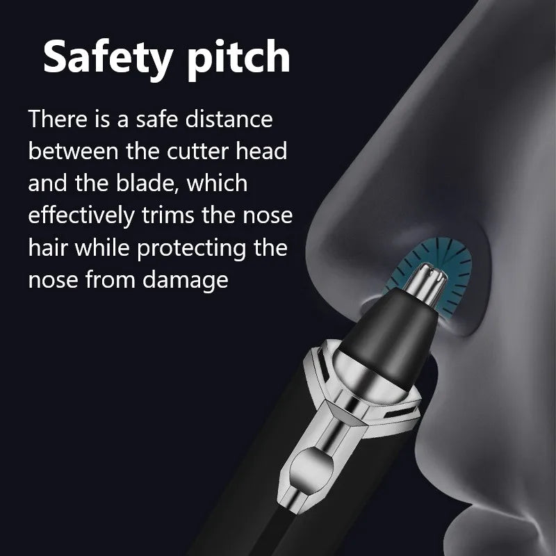 Kemei Nose Hair Trimmer Nasal Wool Implement Nose Hair Cut Washed Trimmer Clipper And Hair Razor Epilator Remover Nose Hair