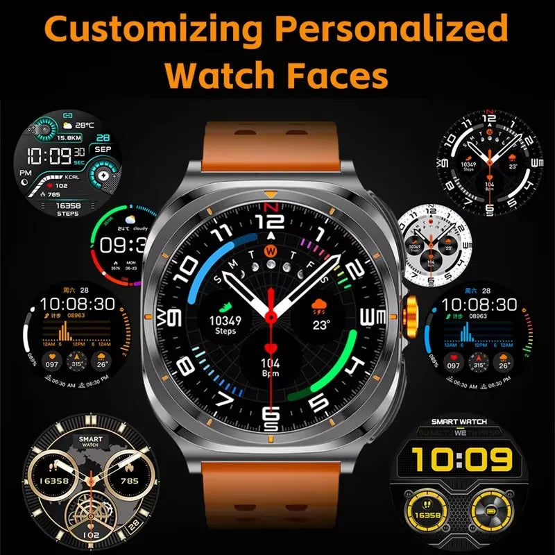 2026 New Upgraded TWS 2 in 1 Men SmartWatch with Headphones Bluetooth Call IP68 Waterproof Outdoor Sport Smartwatch For gift Hot