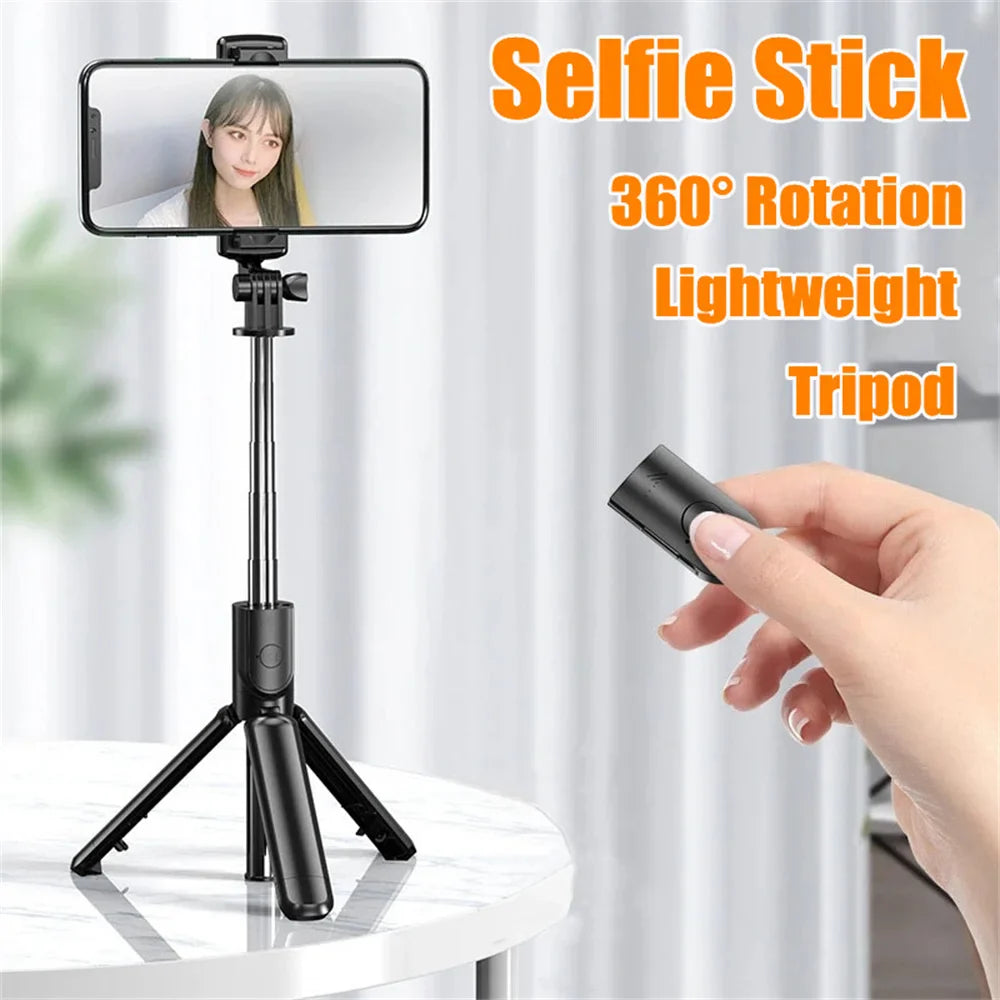 BSLIUFANG Wireless Bluetooth Selfie Stick tripod monopod stand Phone holder for Outdoor travel 3 IN 1