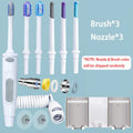 2 In 1 Portable Faucet Oral Irrigator Toothbrush New Water Flosser Household Dental Water Pick Jet Tooth Cleaner No Power Needed