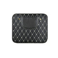 Car Anti-Child-Kick Pad PU Leather Auto Seat Back Protector Cover Back Seat Organizer with Storage Pockets Interior Accessories