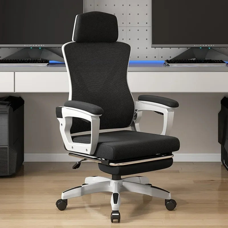 Student Study Chair Office Computer Desk SNU Lumbar Support Mesh Rolling Chair Executive Ergonomic Chair Furgle Office Furniture