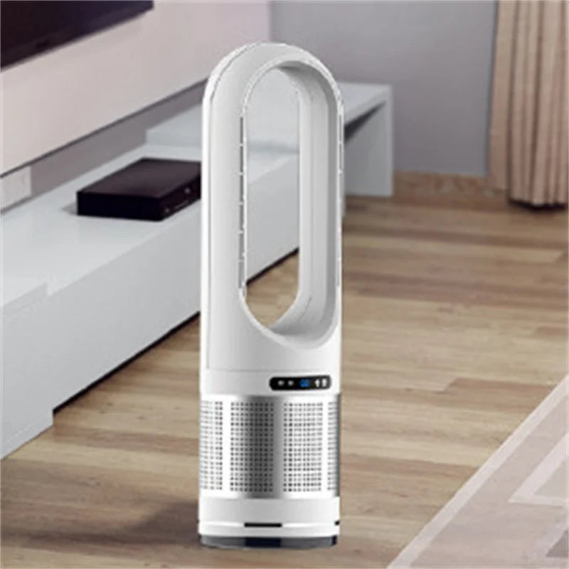 2025 New 18 inch Warm and Cold Floor Type purification Fan super long time, quiet, multi gear, safety and no fan blade design