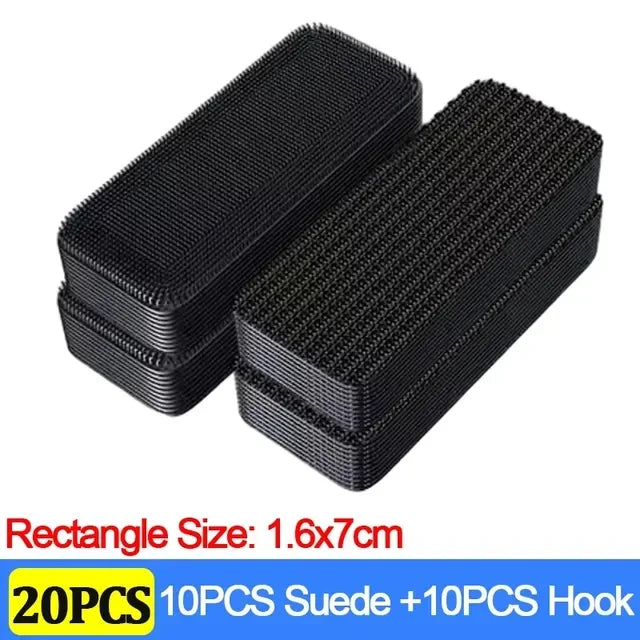 Carpet Fixing Stickers 100/2pcs Double High Adhesive Car Fixed Patches Non-slip Mat Home Floor Foot Mats Non-slip Grip Tapes New