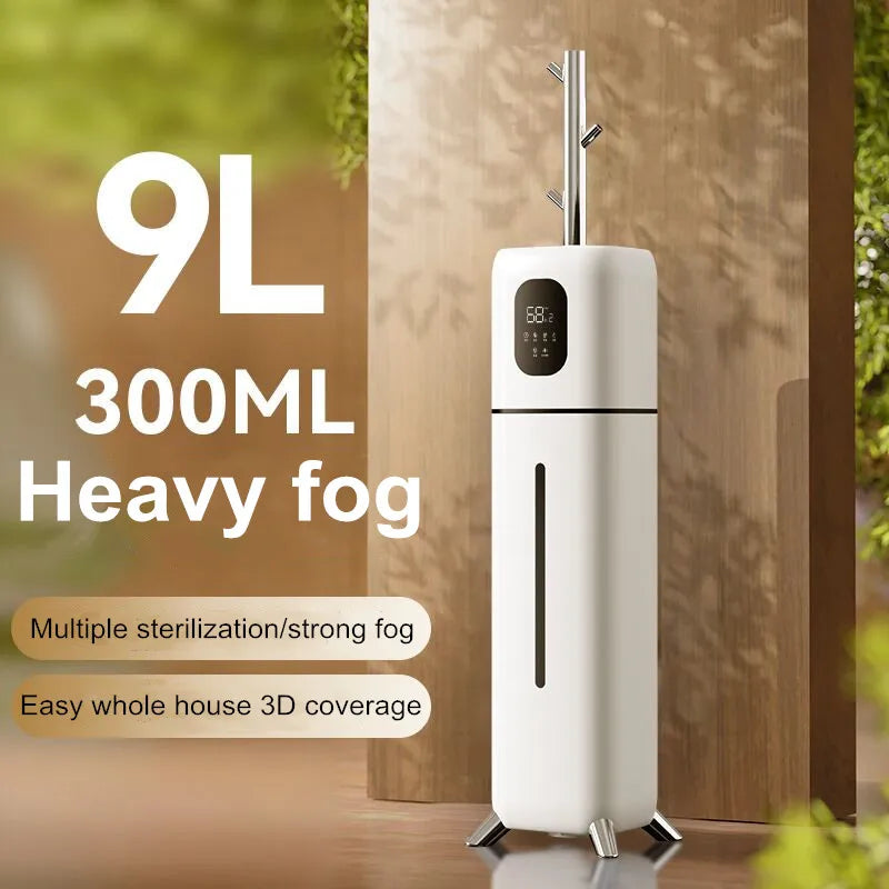 9L Ultra-Large Capacity Warm Humidifier Intelligent Constant Humidity +UV Sterilization WIFI Control Bedroom Living Room Office
