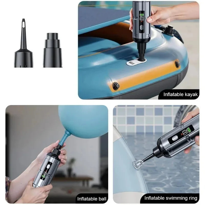17000PA Car Vacuum Cleaner with Brushless Motor Handheld Vacuum Portable Cordless Compressed Air Duster for Car Home Office Pet