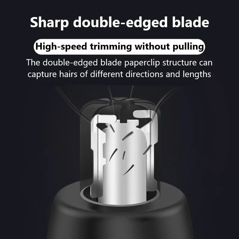 Kemei Nose Hair Trimmer Nasal Wool Implement Nose Hair Cut Washed Trimmer Clipper And Hair Razor Epilator Remover Nose Hair