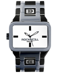 Duel Time (Silver/White/Black) Watch