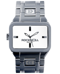 Duel Time (Silver/White) Watch
