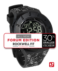 The Coliseum Fit™ - Skeleton Pattern FORUM EDITION (Phantom Black) Watch