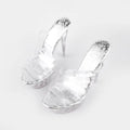 Transparent High Heels Peep Toe Summer Sandals for Women