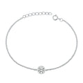 Bezel Solitaire Bracelet - A Classic Must-Have in Your Collection