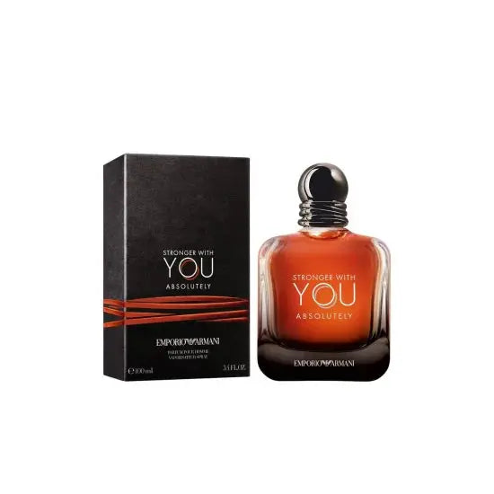Stronger With You Absolutely By Giorgio Armani For Men 3.4oz EDP Spray