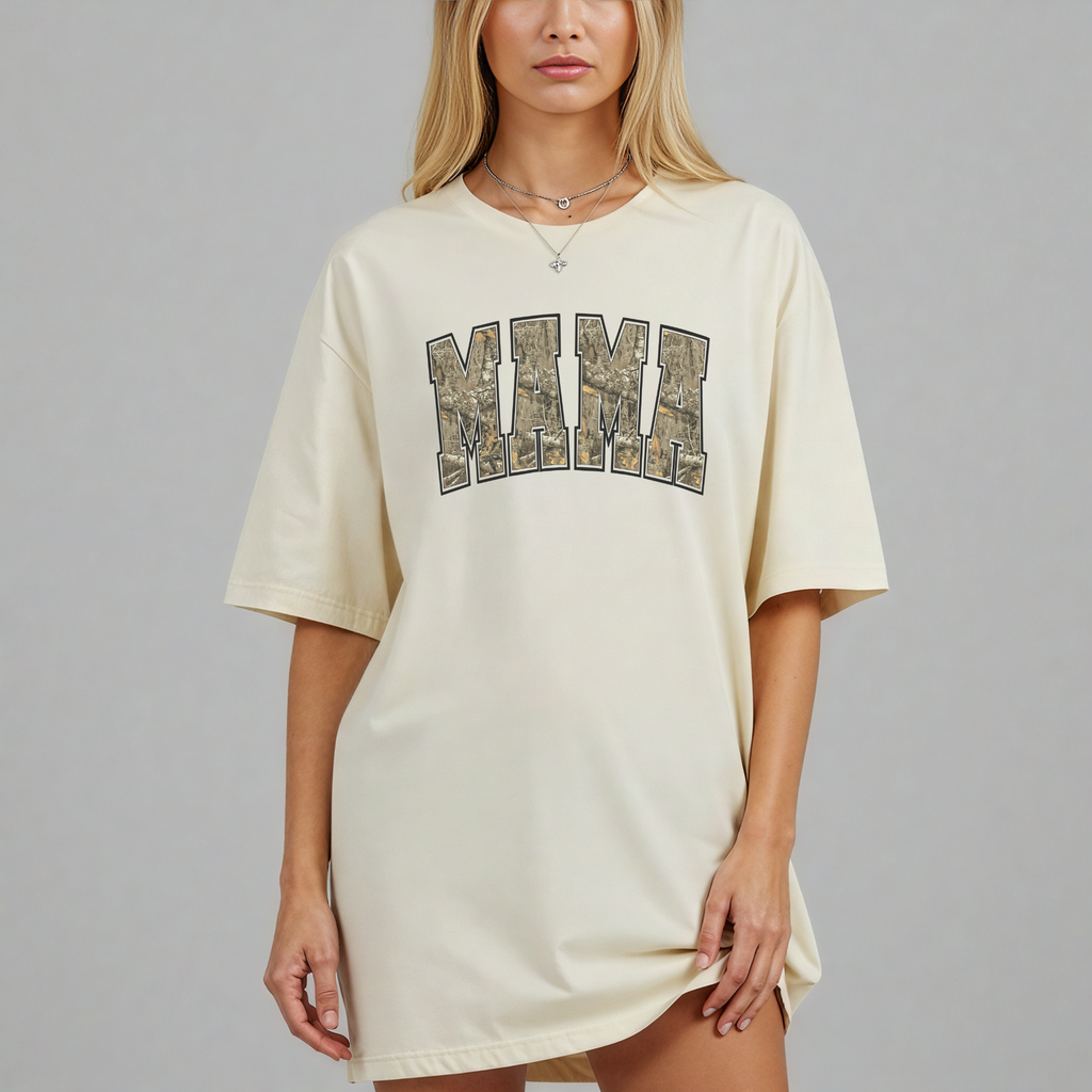 Mama Camo T Shirt