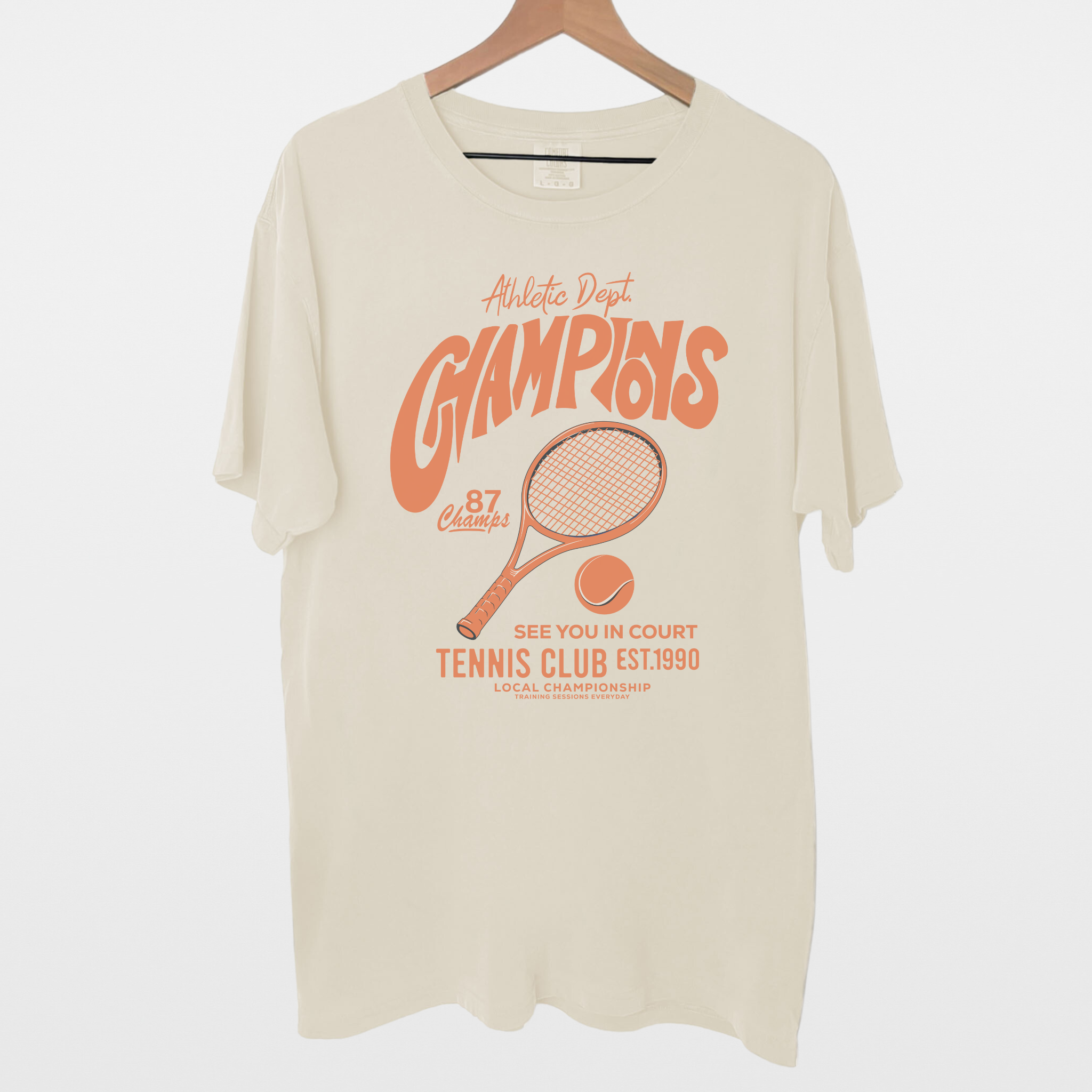 Tennis Club Champions T Shirt