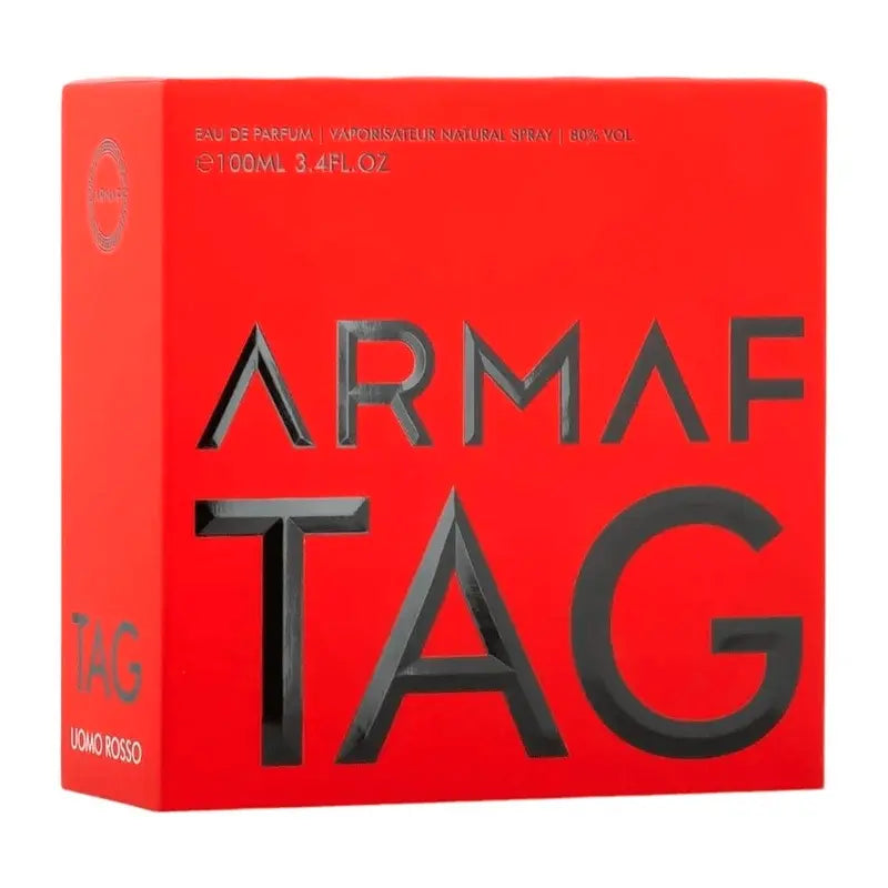 Tag Red Uomo Rosso By Armaf For Men 3.4oz EDP Spray